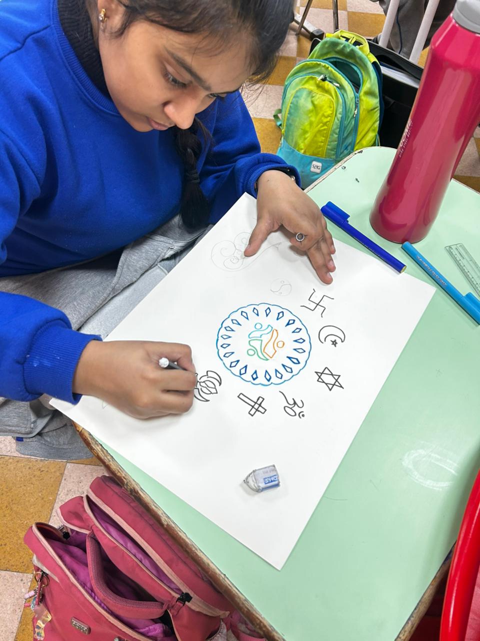 Visions of Sovereignty: Senior Students Design Republic Day Placards